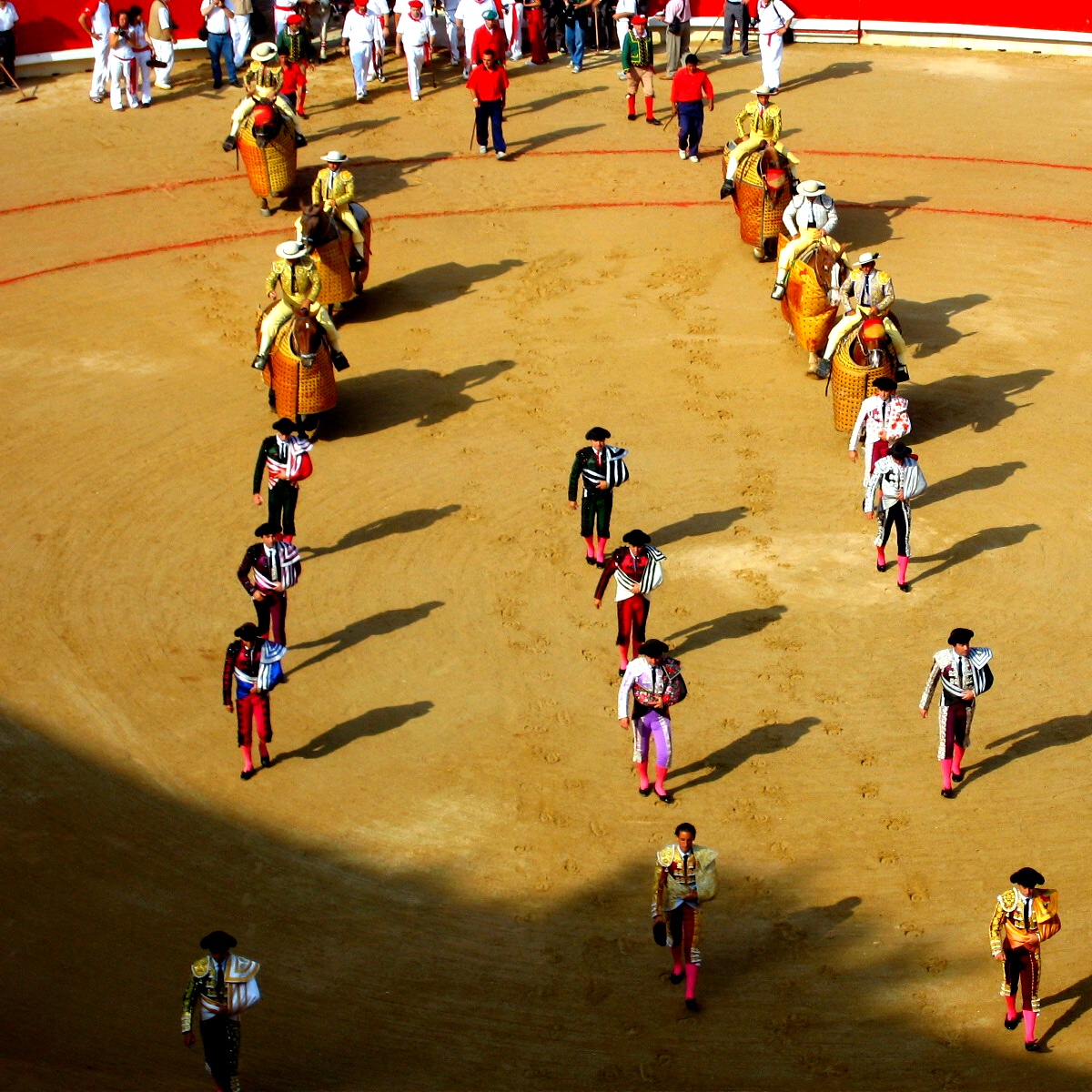 Bull run Pamplona